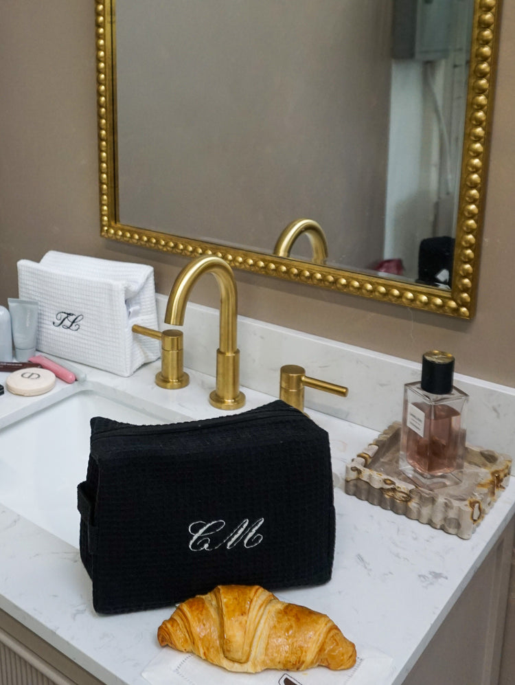 Custom Waffle Cosmetic Bag