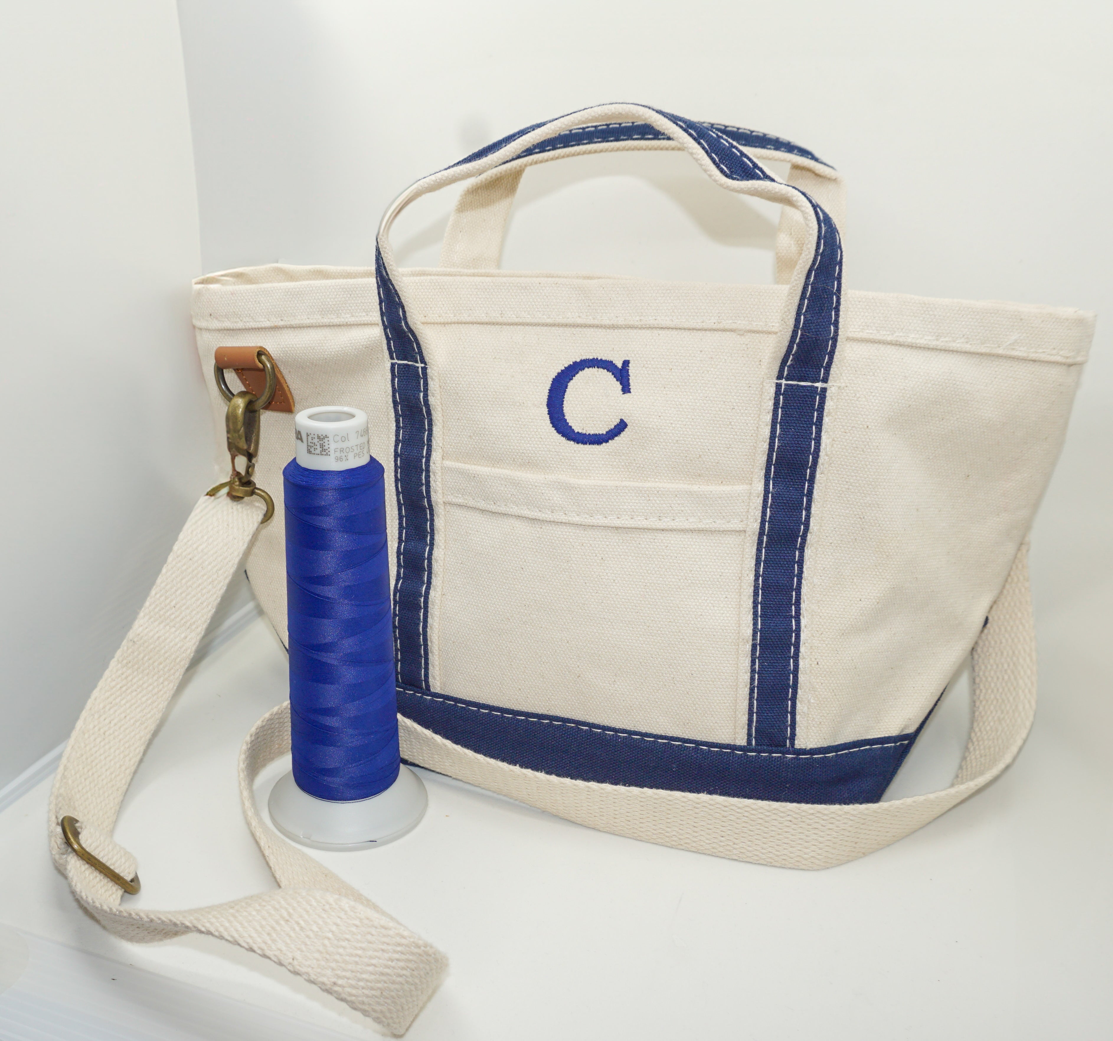 Custom Embroidered Crossbody Classic Tote