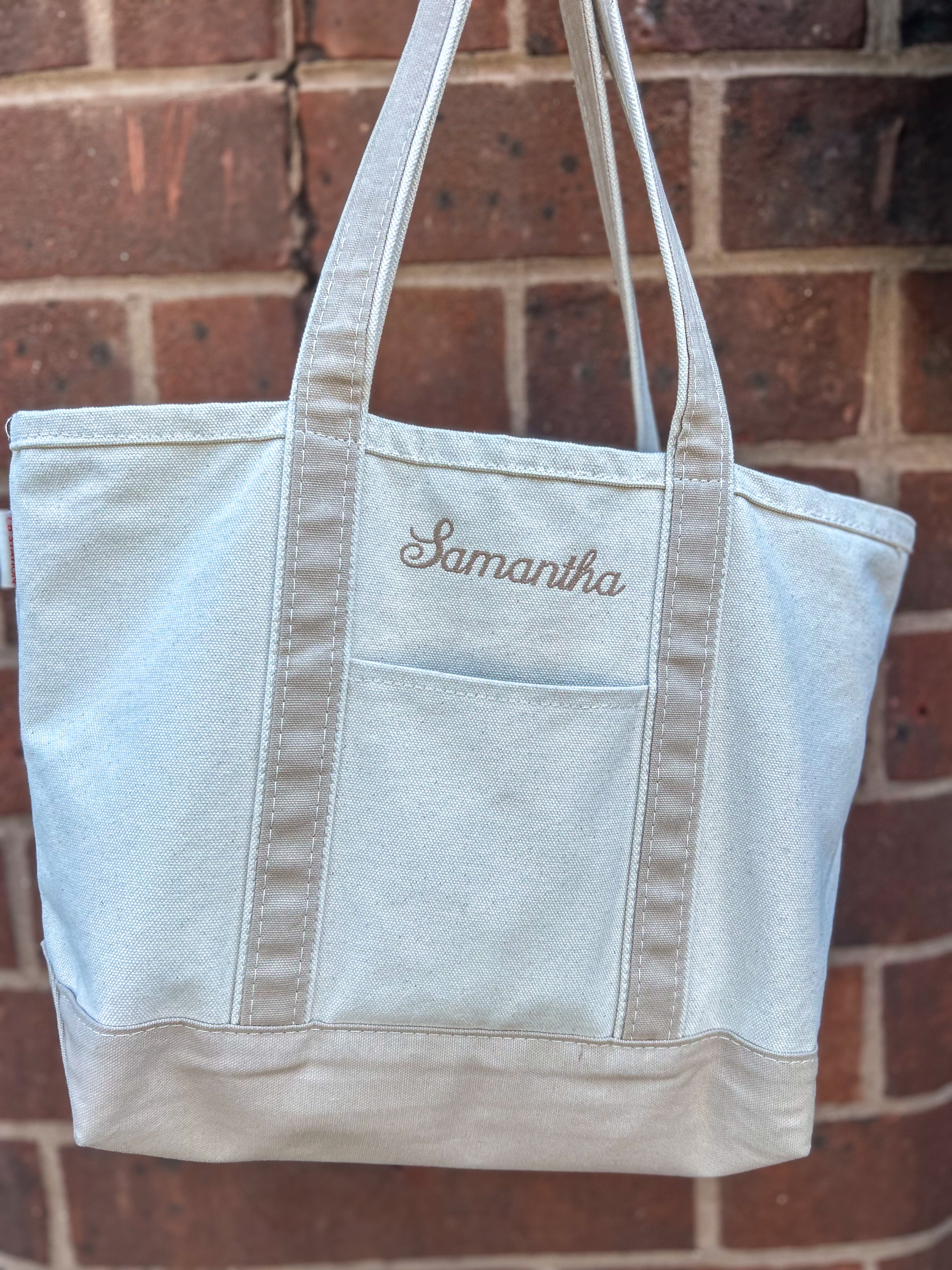 Custom Embroidered Medium Classic Tote