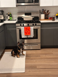 Custom Tomato Linen Tea Towel