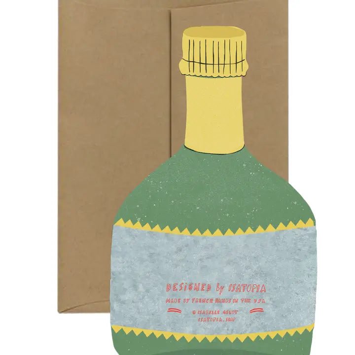 Champagne Card by Isatopia